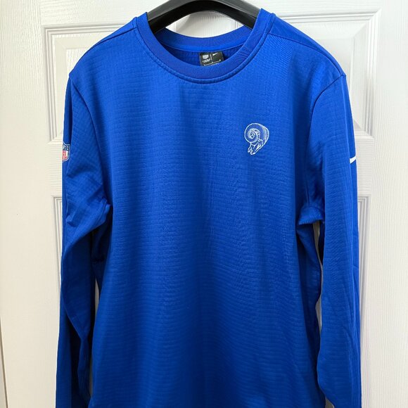 Nike Other - Nike Fleece Pullover - LA Rams - Blue with throwback logo
